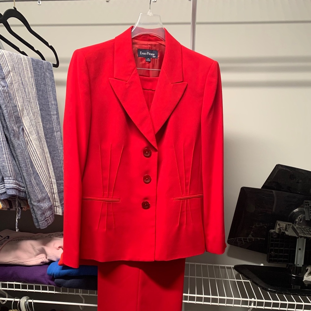 Dress pant suit